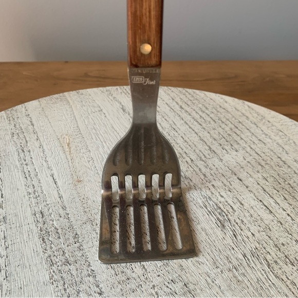 Vintage EKCO Flint Heavy Duty Full Flint Stainless MCM Potato Vegetable Masher - Picture 5 of 13